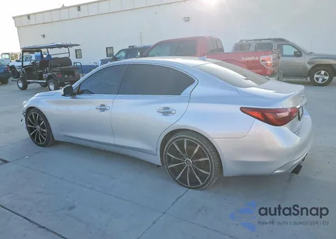 2018 Infiniti Q50 Luxe from USA, damaged, VIN JN1EV7AP9JM357072